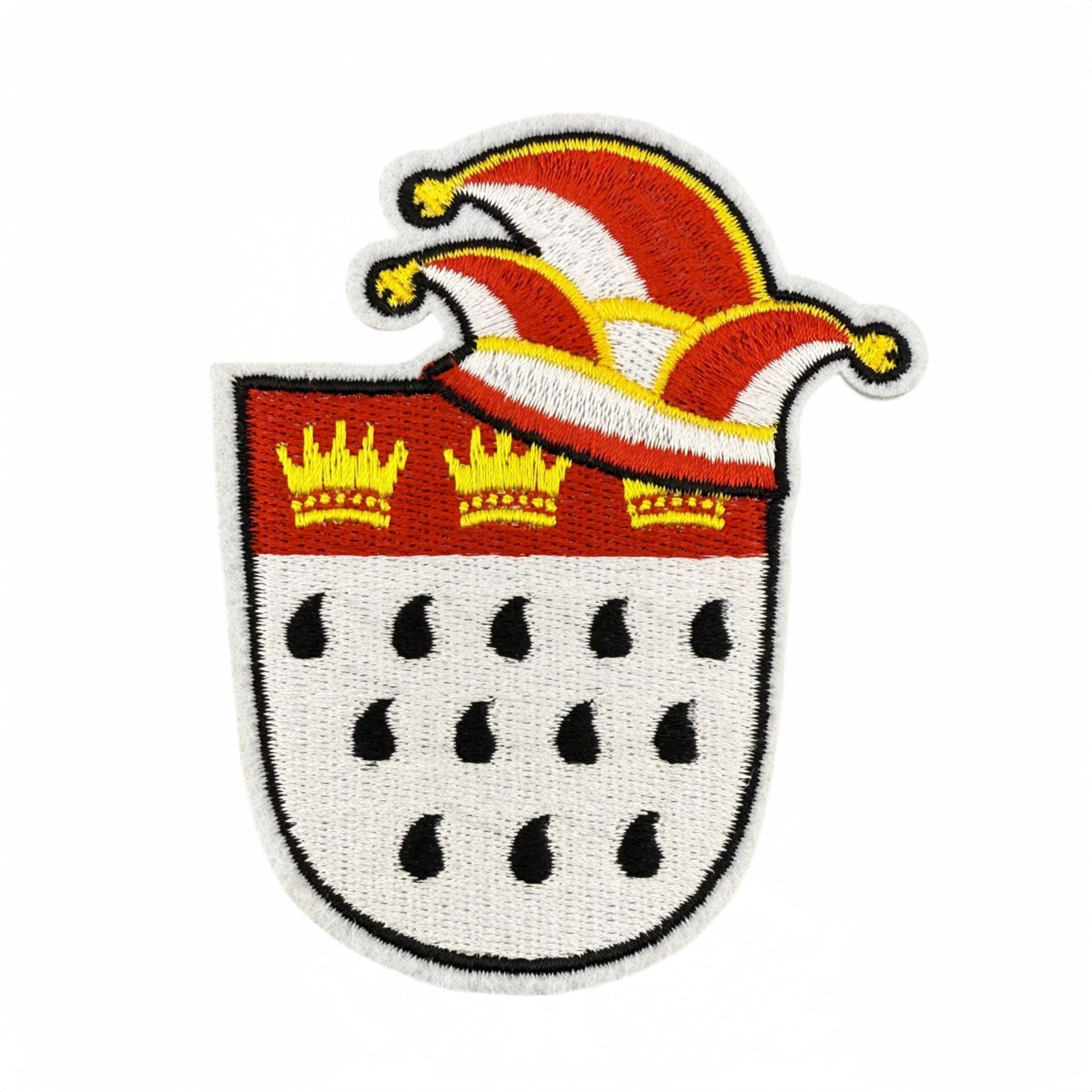 Wholesale Carnival cartoon red clown DIY patches