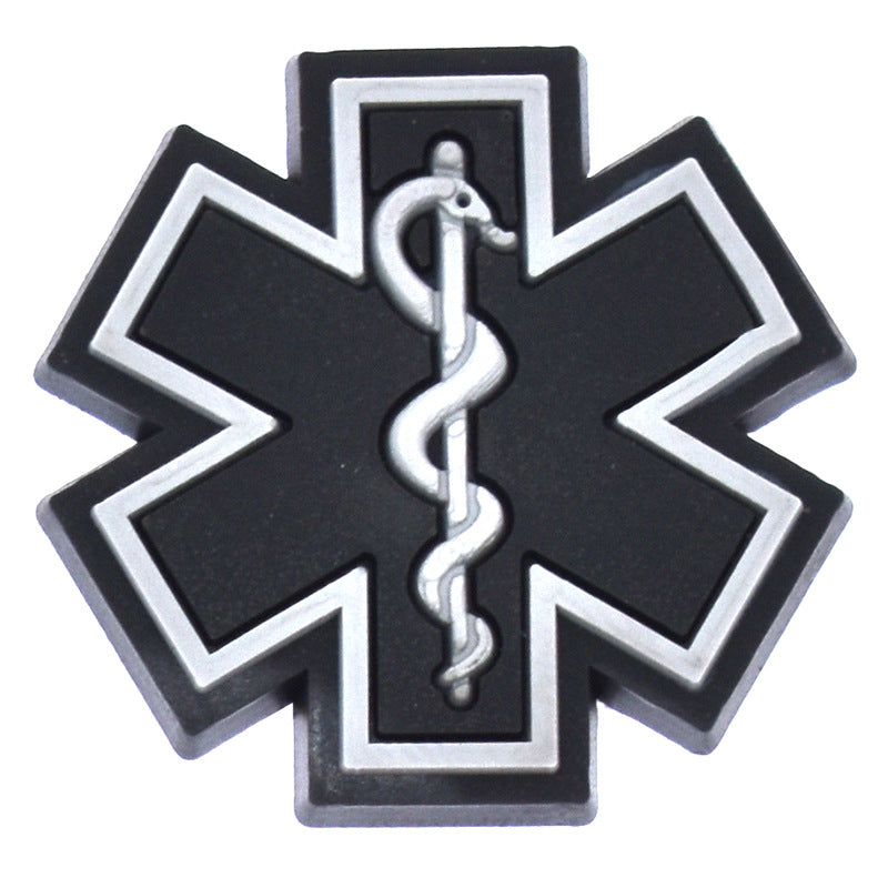 Wholesale 100pcs PVC Cartoon Medical Health DIY Shoe Buckle