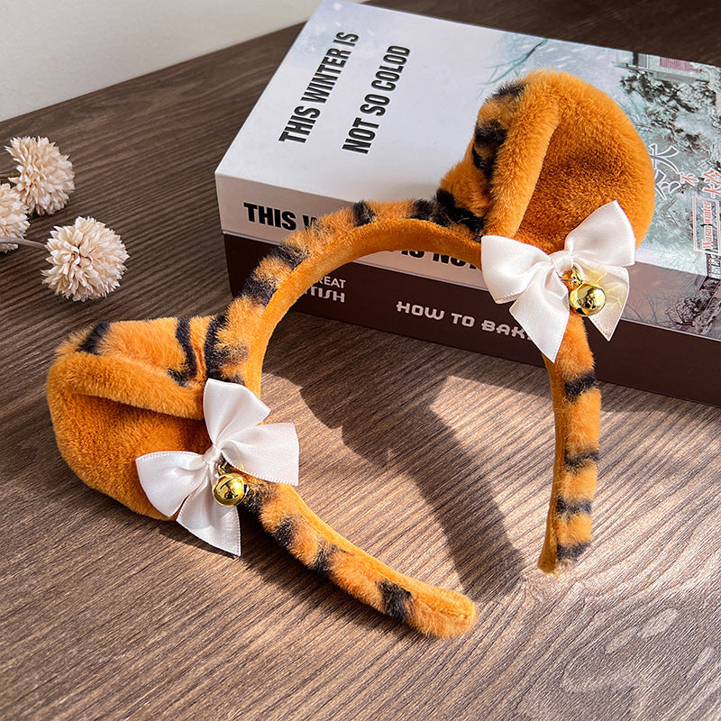 Wholesale Christmas Elk Amusement Park Cute and Funny Plush Headband