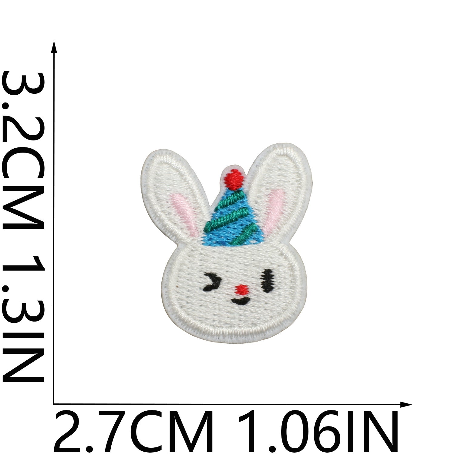 Wholesale Drink Cup Cow And Rice Ball Embroidered Iron On Patch Card Set For Clothing DIY Chic Accessory
