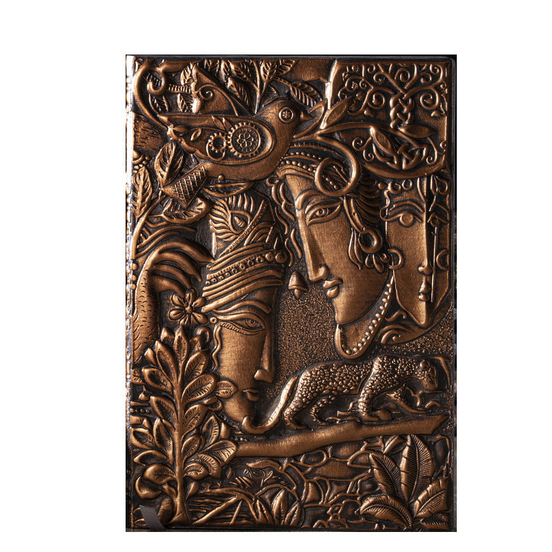 Wholesale Guizhi Love Exquisite PU Hand Book A5 Embossed 3D Notebook