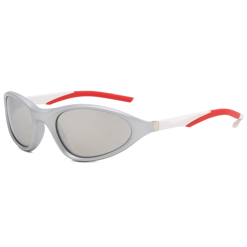 Wholesale PC New Oval Outdoor Sports Sunglasses