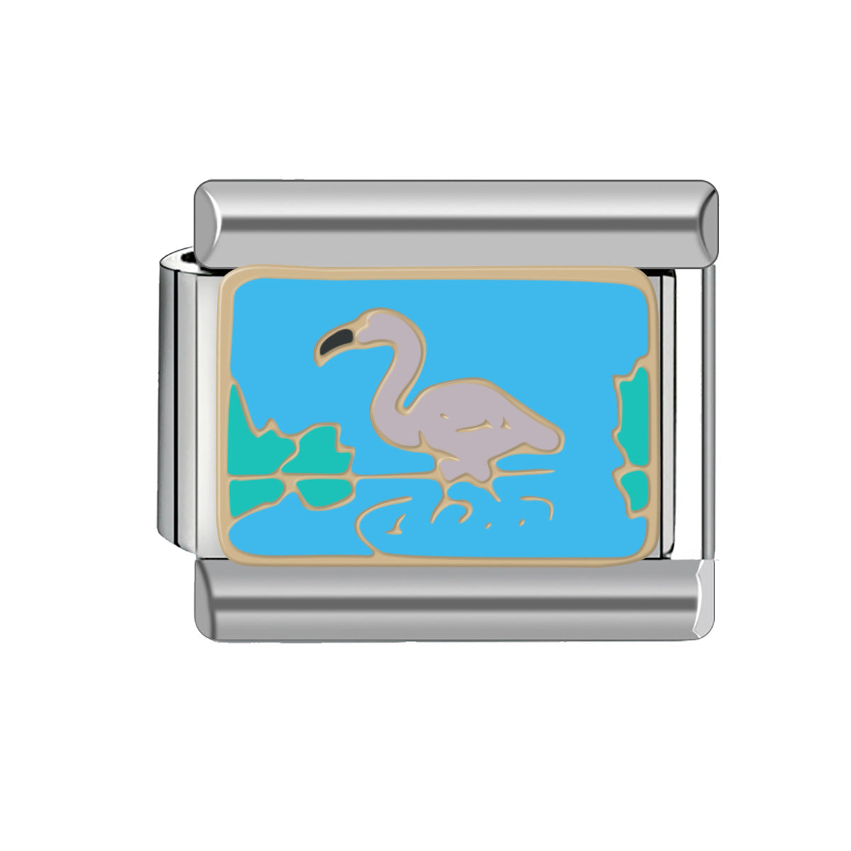 Wholesale Italian Charm Bracelet 9mm DIY Spliced Detachable Butterfly Combination Bracelet