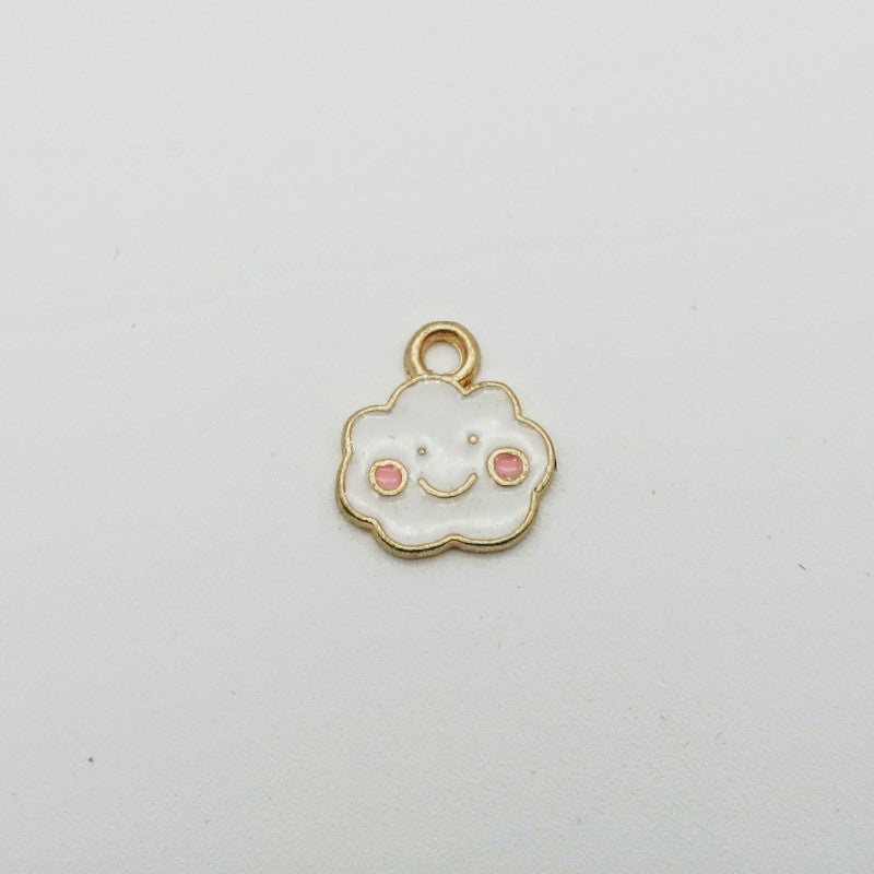 Wholesale 20pcs/pack Cute Cartoon Cloud Oil Dropping Alloy Accessories Pendant Charms OLY Exclusive