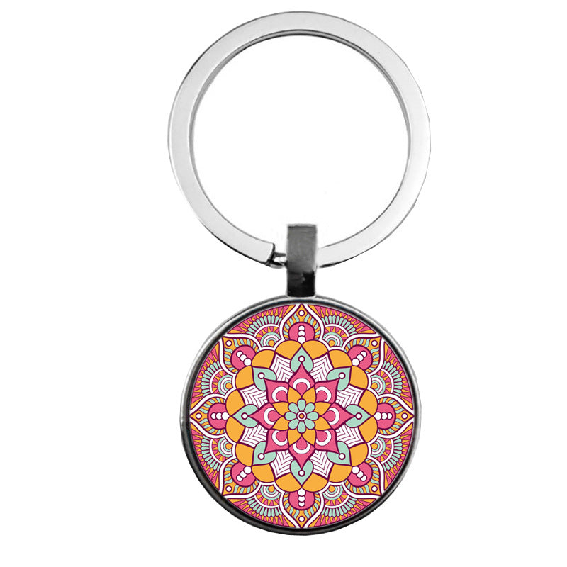 Wholesale Time Gemstone Zinc Alloy Keychains