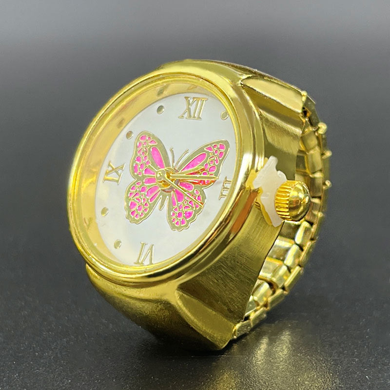 Wholesale 【Ring Watch】Mini Fashion Quartz Ring Watch