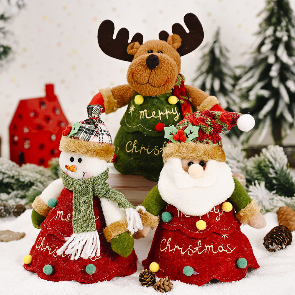 Wholesale Christmas Decorations Cartoon Tote Bag Gift Bag
