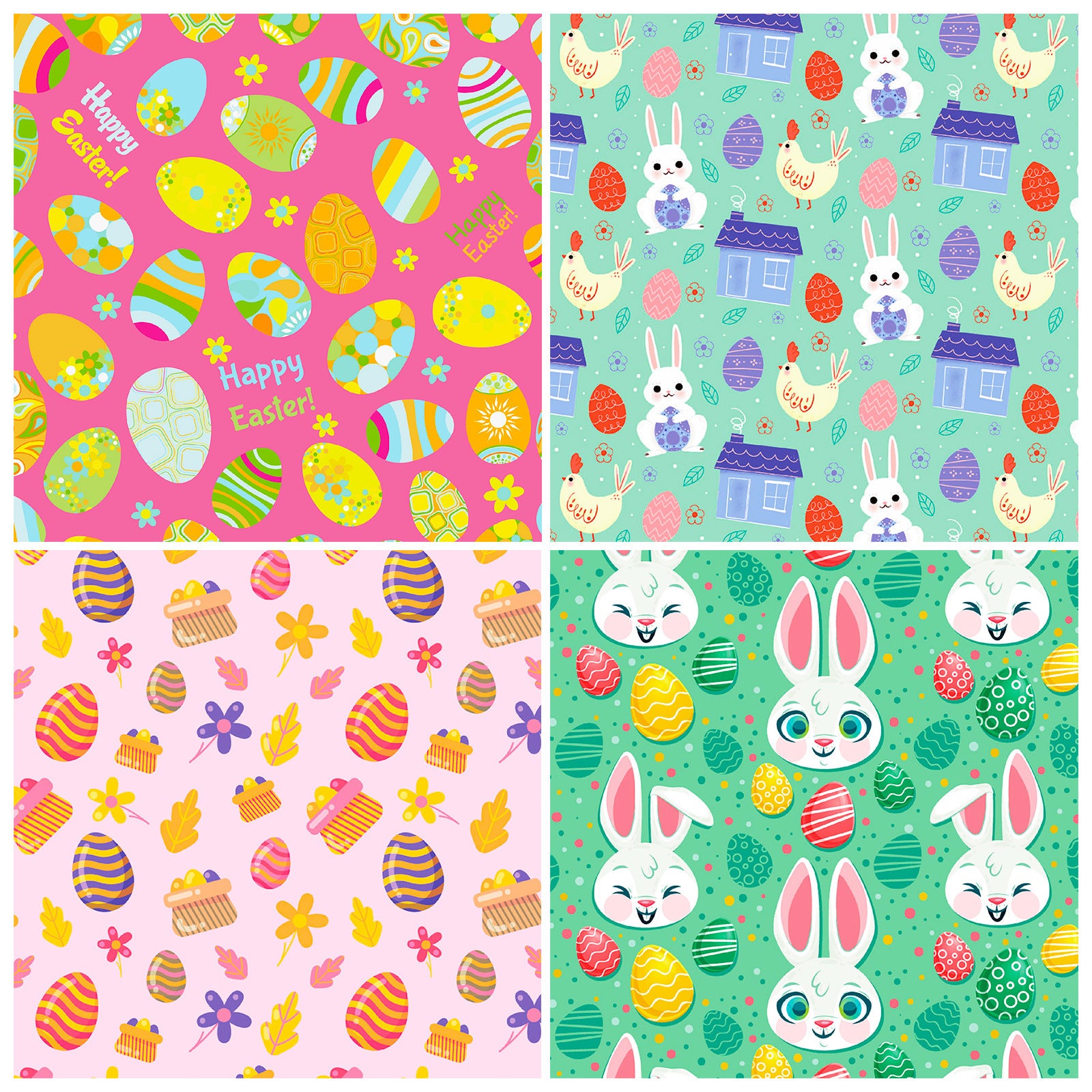 Wholesale 12pcs/pack Easter egg bunny cute style high value decoration material base notebook