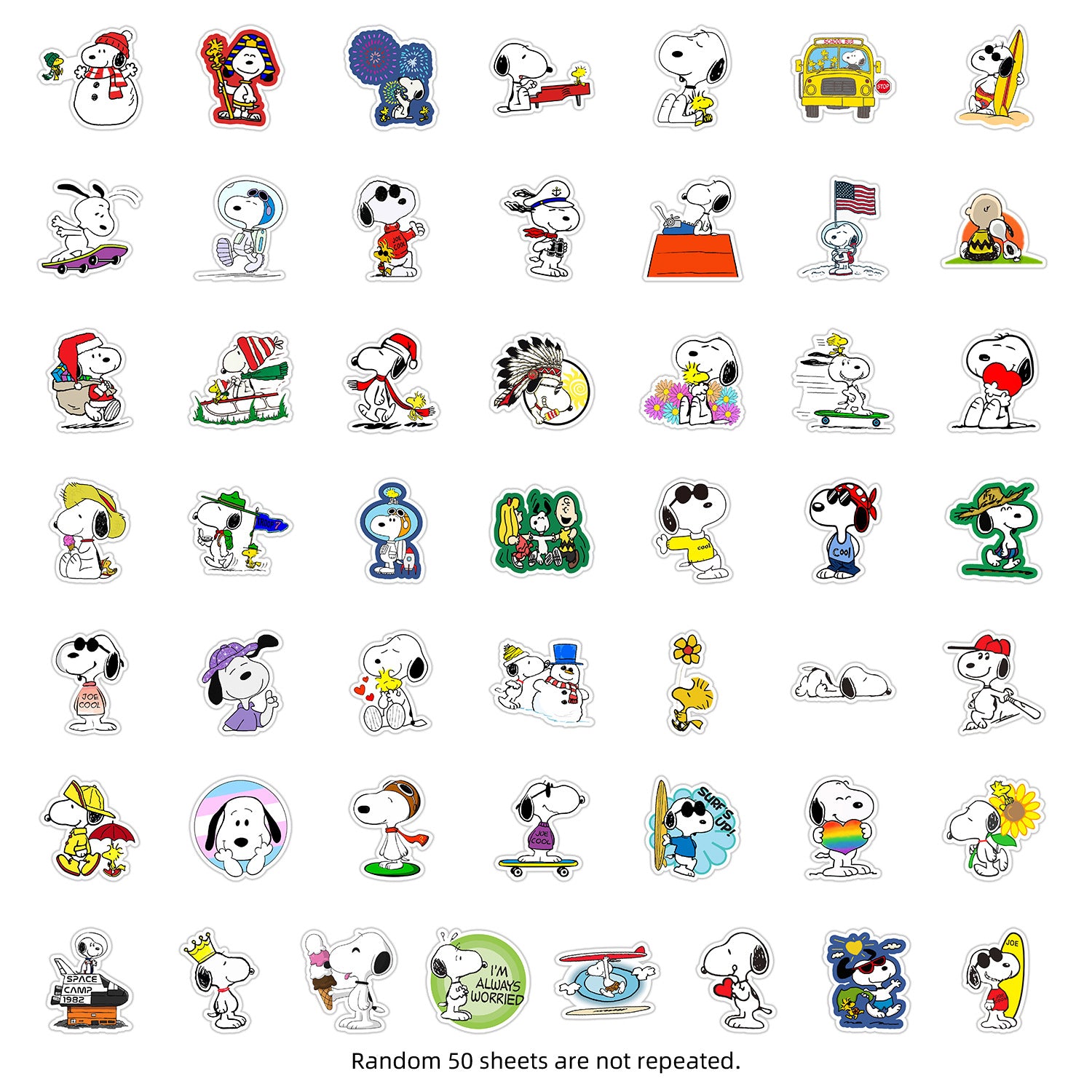Wholesale 50pcs/pack cartoon animal notebook graffiti waterproof handbook stickers