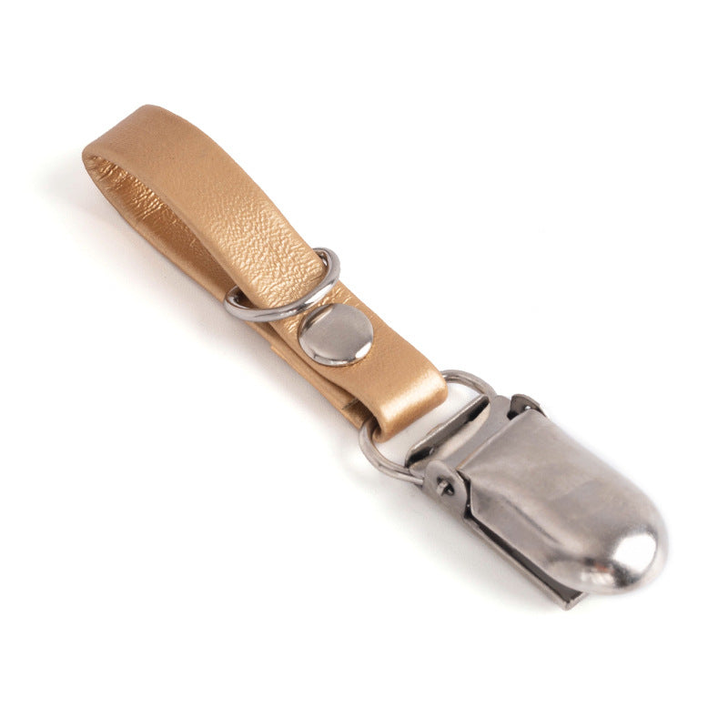 Wholesale 100pcs Creative Colorful Keychain PU Leather Duckbill Keychain