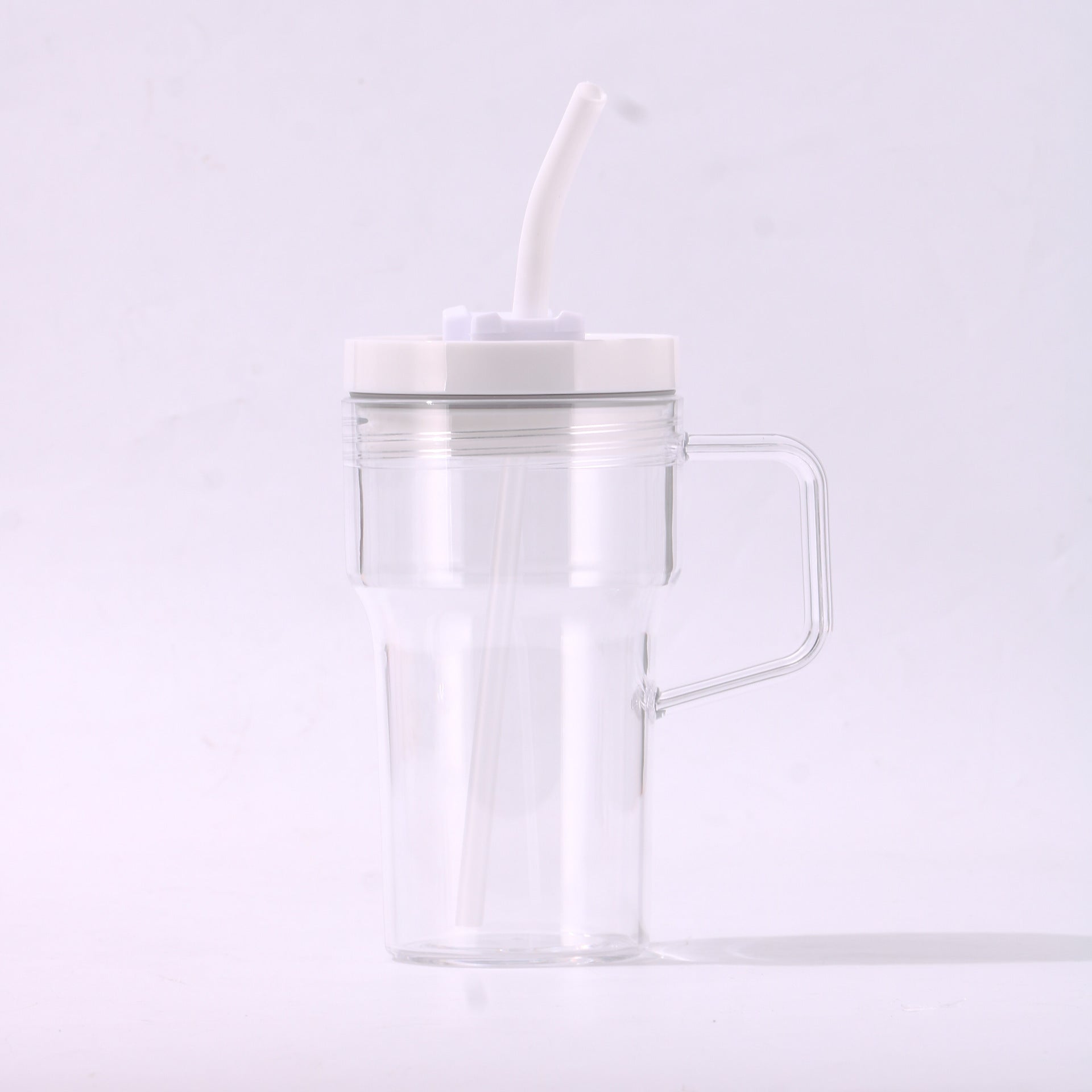 Wholesale 40oz/30oz Car Cup Plastic Handle with Straw Large Capacity Portable Ice Blaster Cup