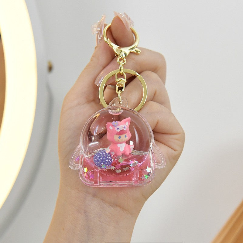 Wholesale Acrylic   Sand Keychain