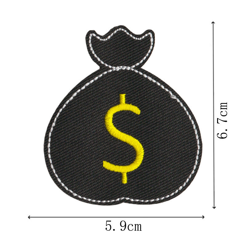 Wholesale Trendy Embroidered Fabric Patches Set Of 16 DIY Sew On Appliques For Clothing Towels Lightning Diamond Designs Everyday Accessory