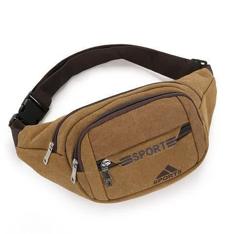 Wholesale Men's waist bag outdoor mountaineering cycling climbing mobile phone bag crossbody chest bag