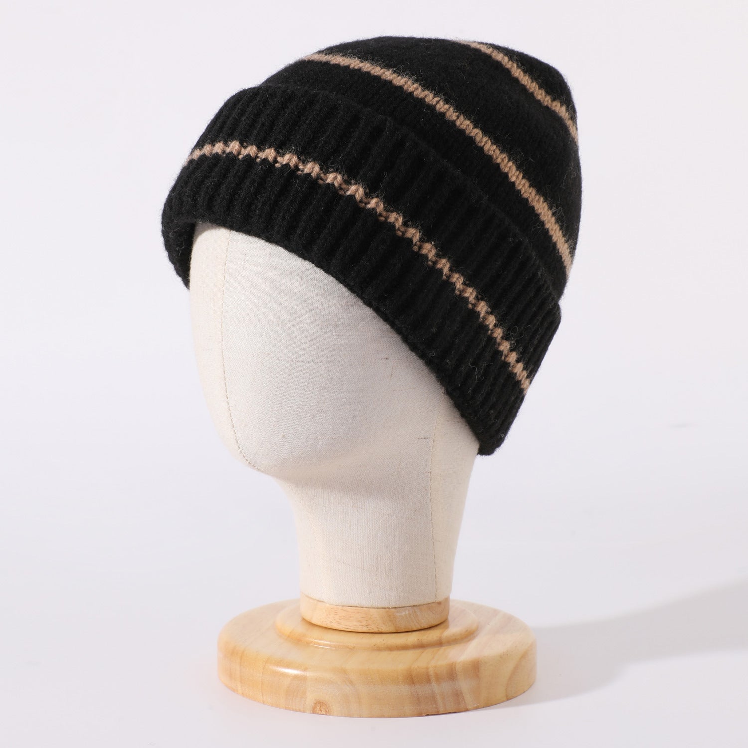 Wholesale Winter Wool Striped Hat