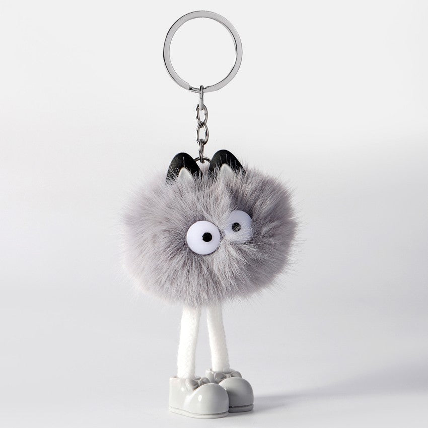 Wholesale Cartoon Small Monster Animal Plush Keychain