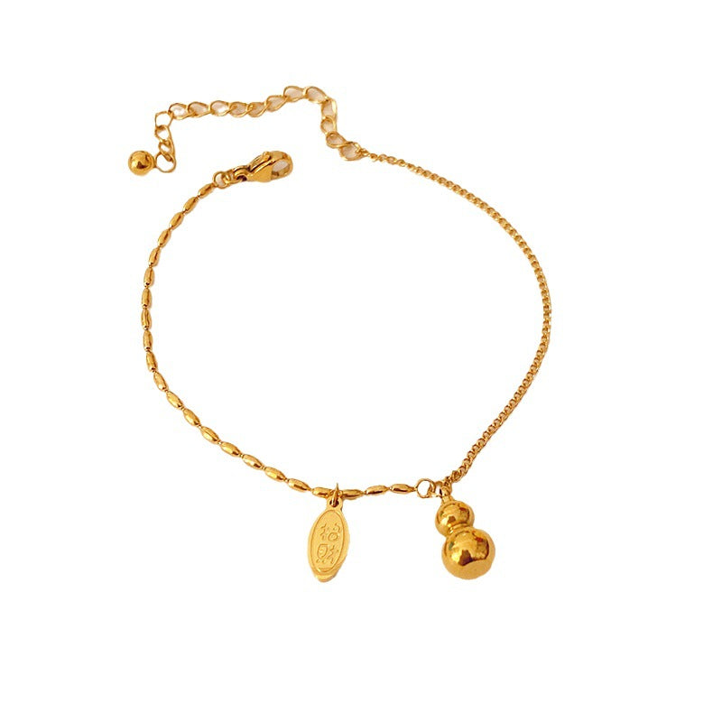 Wholesale Titanium Steel Non-fading Anklets