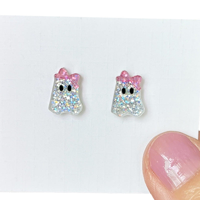 Wholesale Cute  Mini Sparkling Earrings