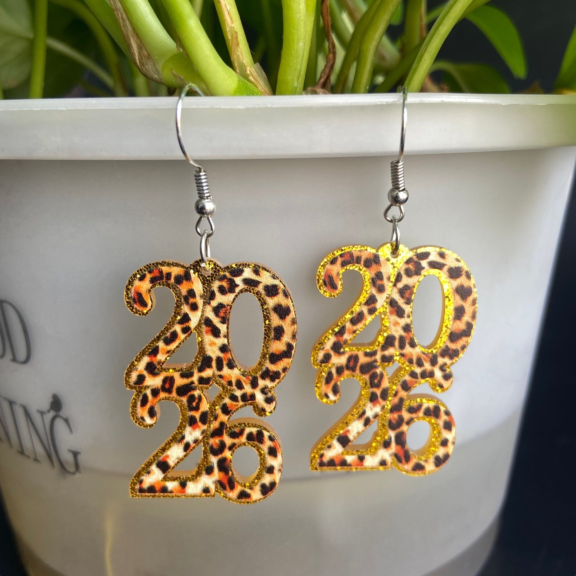 Wholesale 2026 Acrylic Digital Earrings