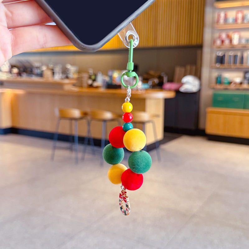 Wholesale DIY  Beaded Chain Keychain