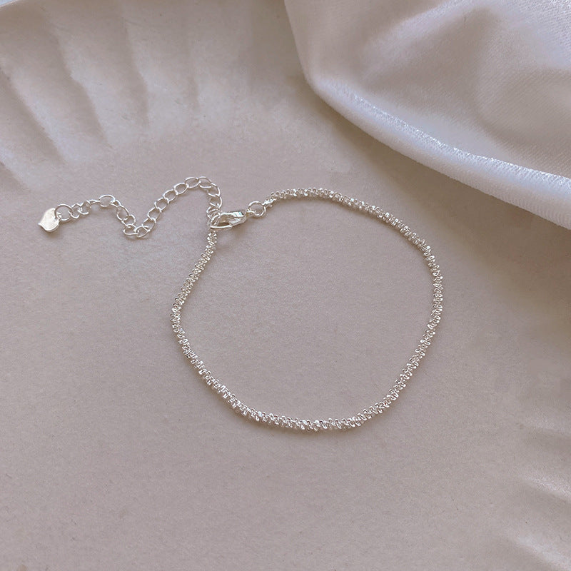 Wholesale titanium steel female niche all-match light luxury high-end lovers bracelet