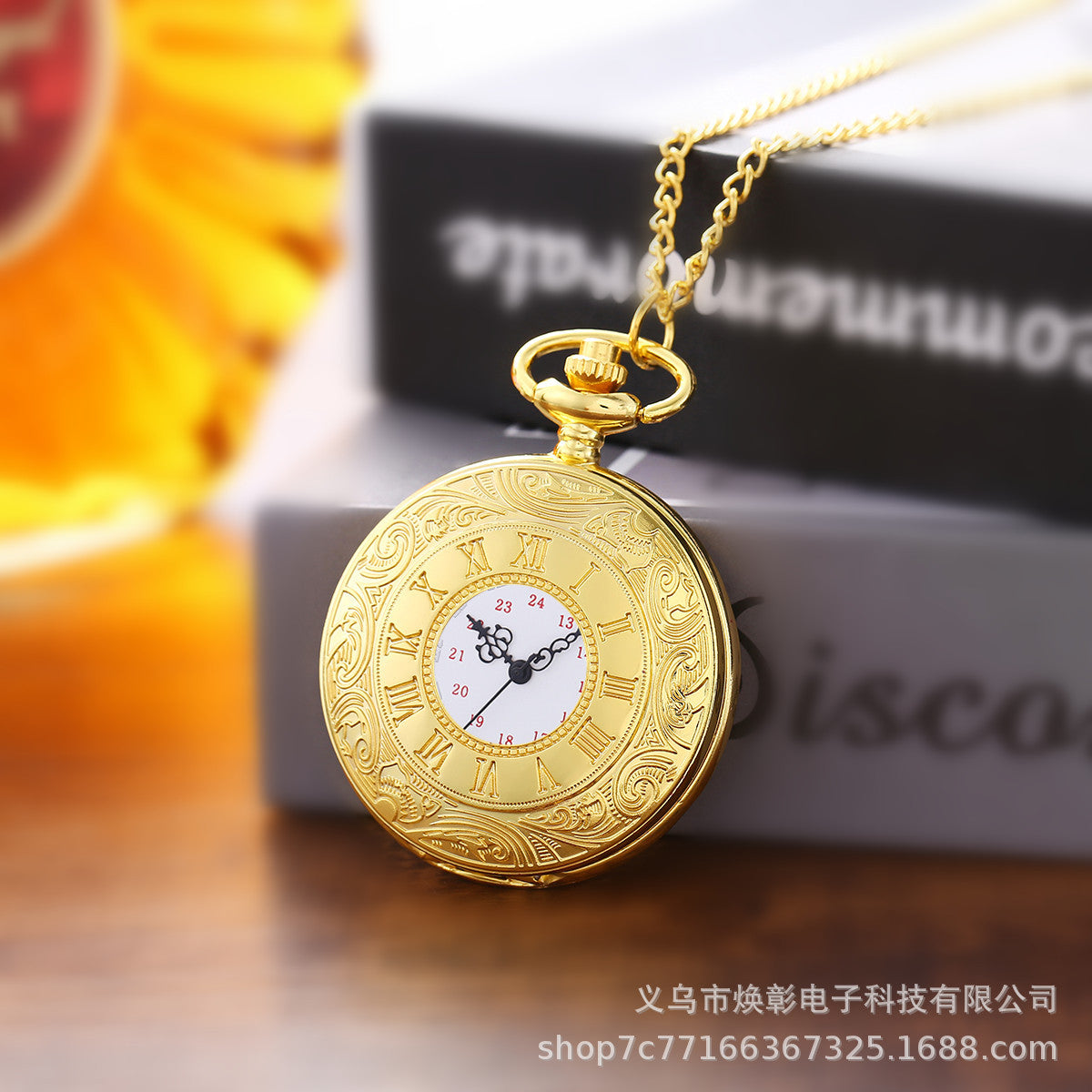 Wholesale Wall mounted flip retro quartz pocket watch