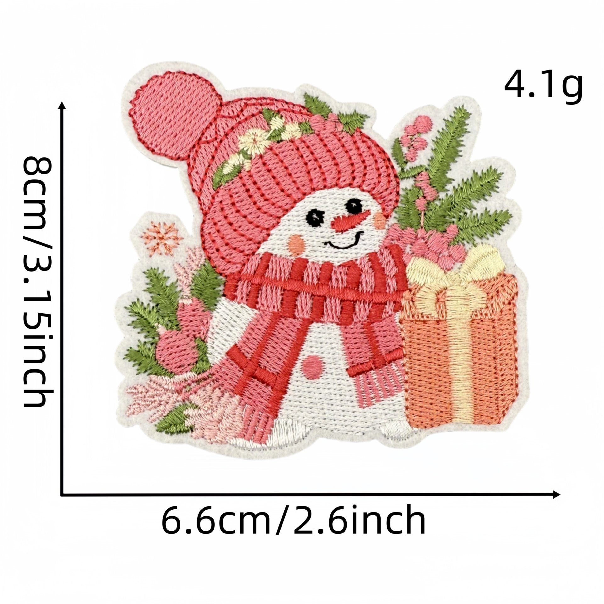 Wholesale Pink Christmas Series DIY Patches