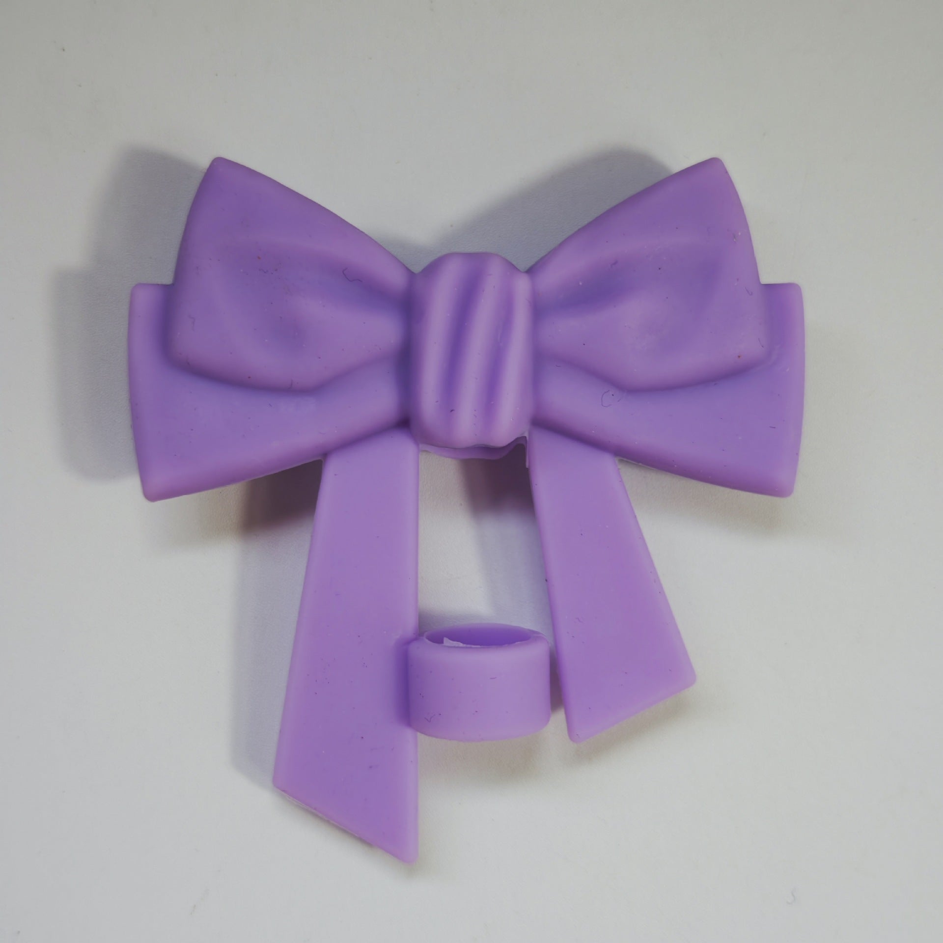 Wholesale 10pcs Food grade silicone straw cap bow 10mm straw dust plug