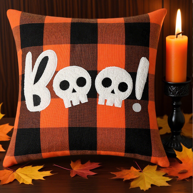 Wholesale  Plaid Ghost Pillowcase