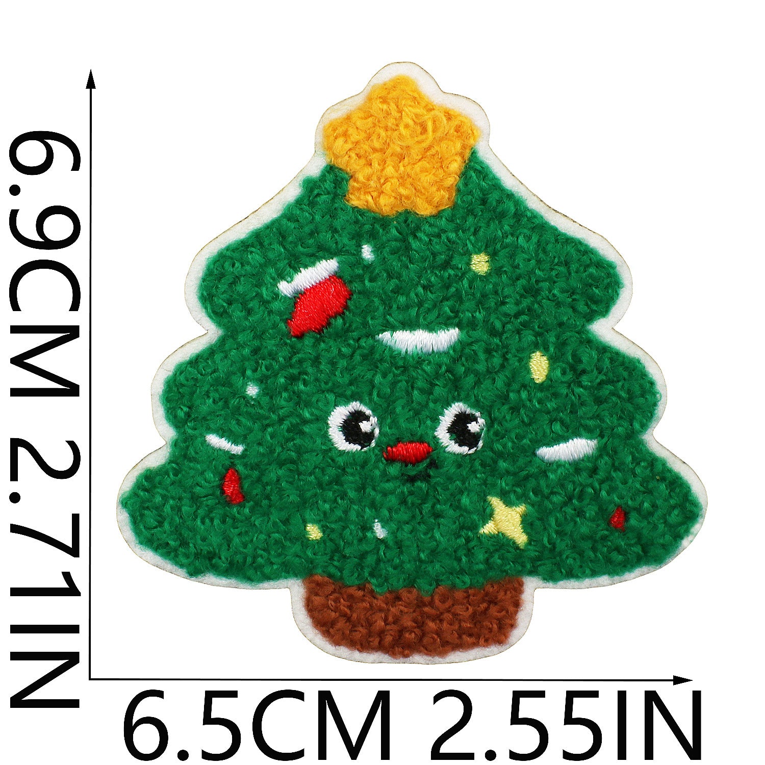 Wholesale Trendy Christmas Embroidery Patches With And Biscuit Designs Stylish DIY Clothing Applique Fashion Accessory For Resale