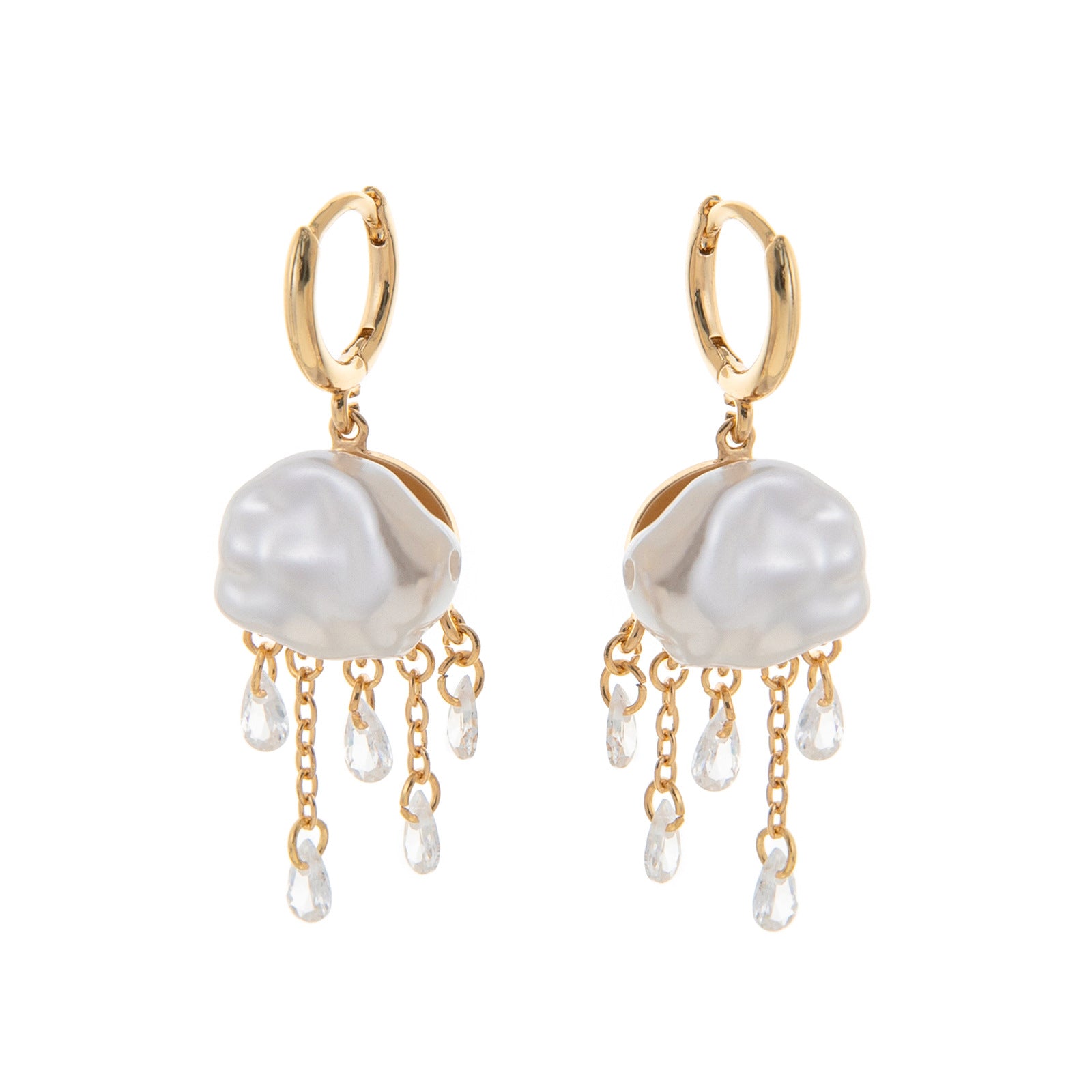 Wholesale Ocean series cute crab jellyfish goldfish pendant Necklaces