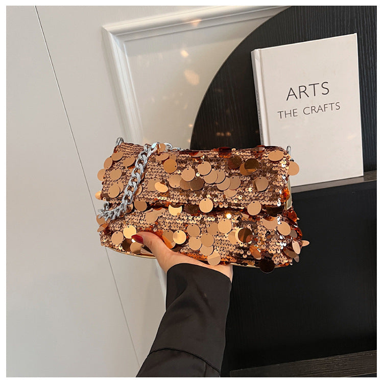 Wholesale Chain Portable Sequin Bags