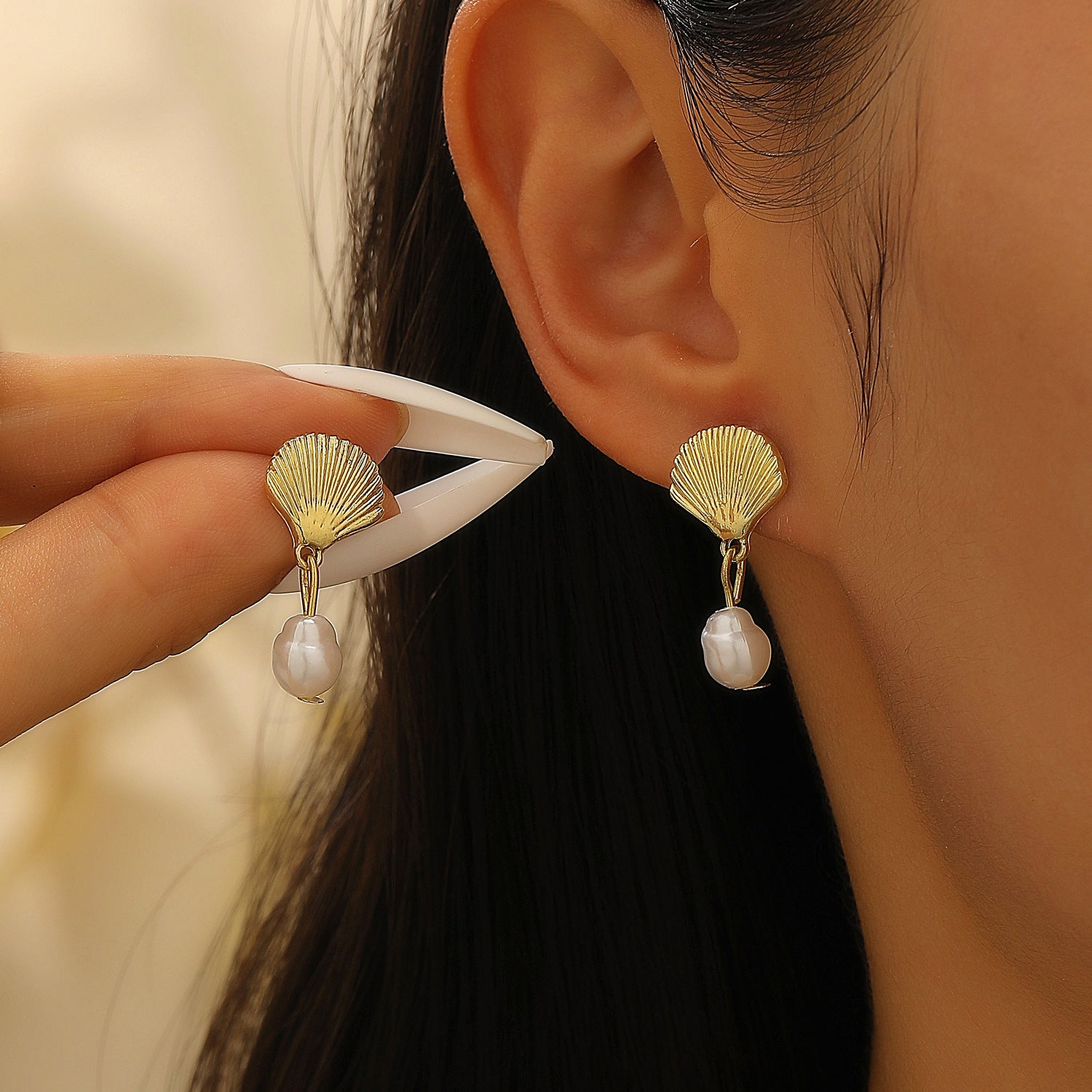 Wholesale Starfish Sun Moon Flower Ear Cuff No Piercing Women Vacation Style Fashion Accessory