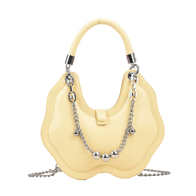 Wholesale PU Solid Color Cloud Bag