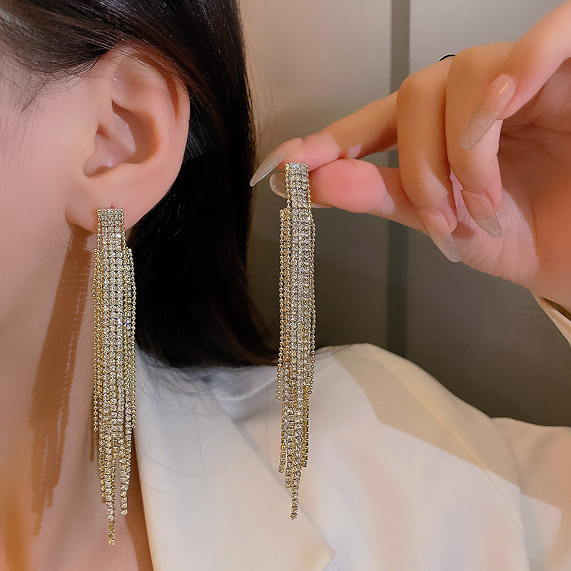 Wholesale Long Tassel Earrings