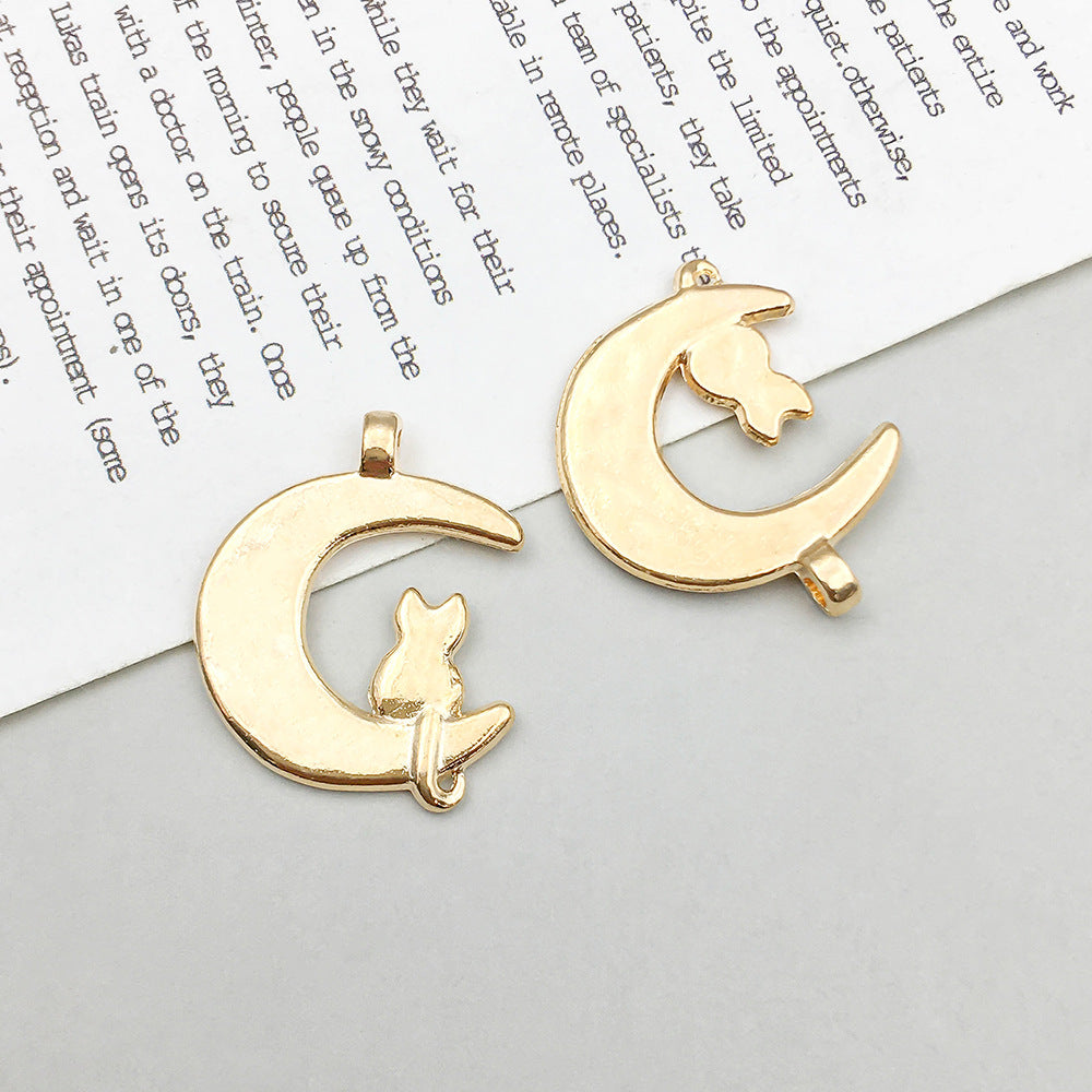 Wholesale Alloy Simulation Star Moon Sun Series Pendant