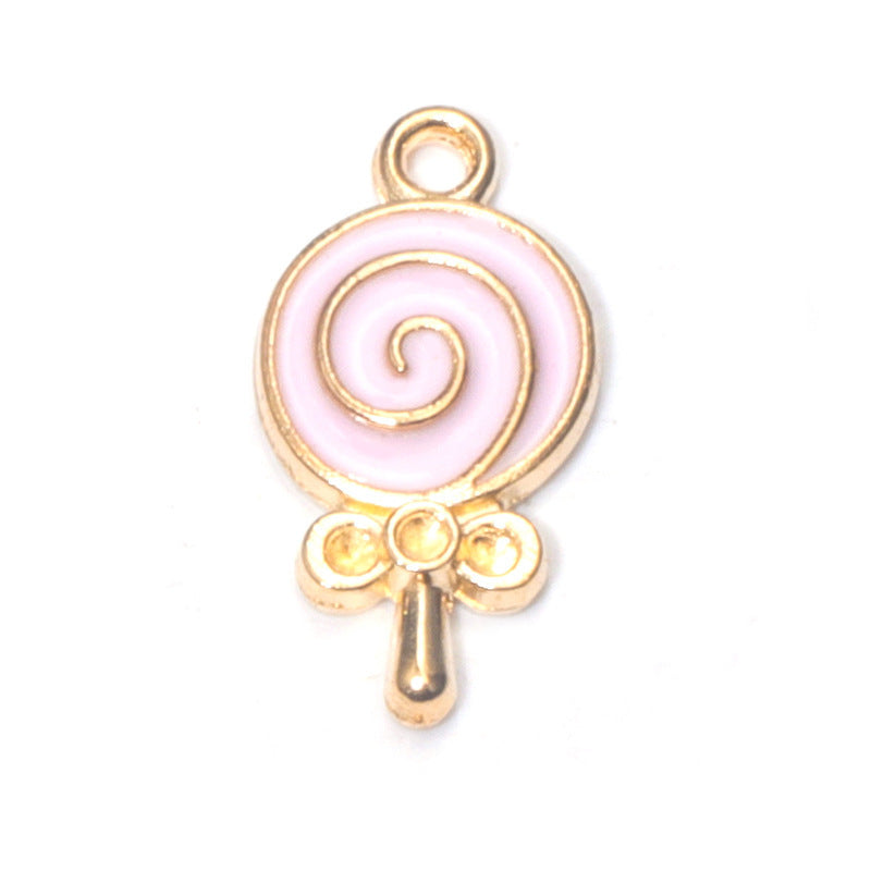 Wholesale Pink Flower Love Series Pendant