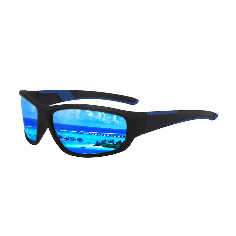 Wholesale New men's sports glasses riding polarized sunglasses driving sunglasses European and American driving glasses