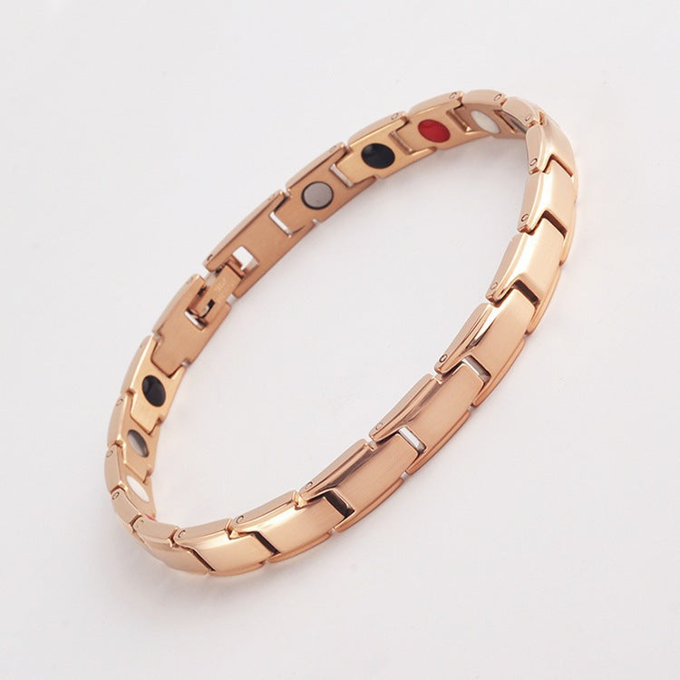 Wholesale Fashion Removable Bracelet Magnet Retro Creative Environmentally Friendly Alloy Couple Bracelet