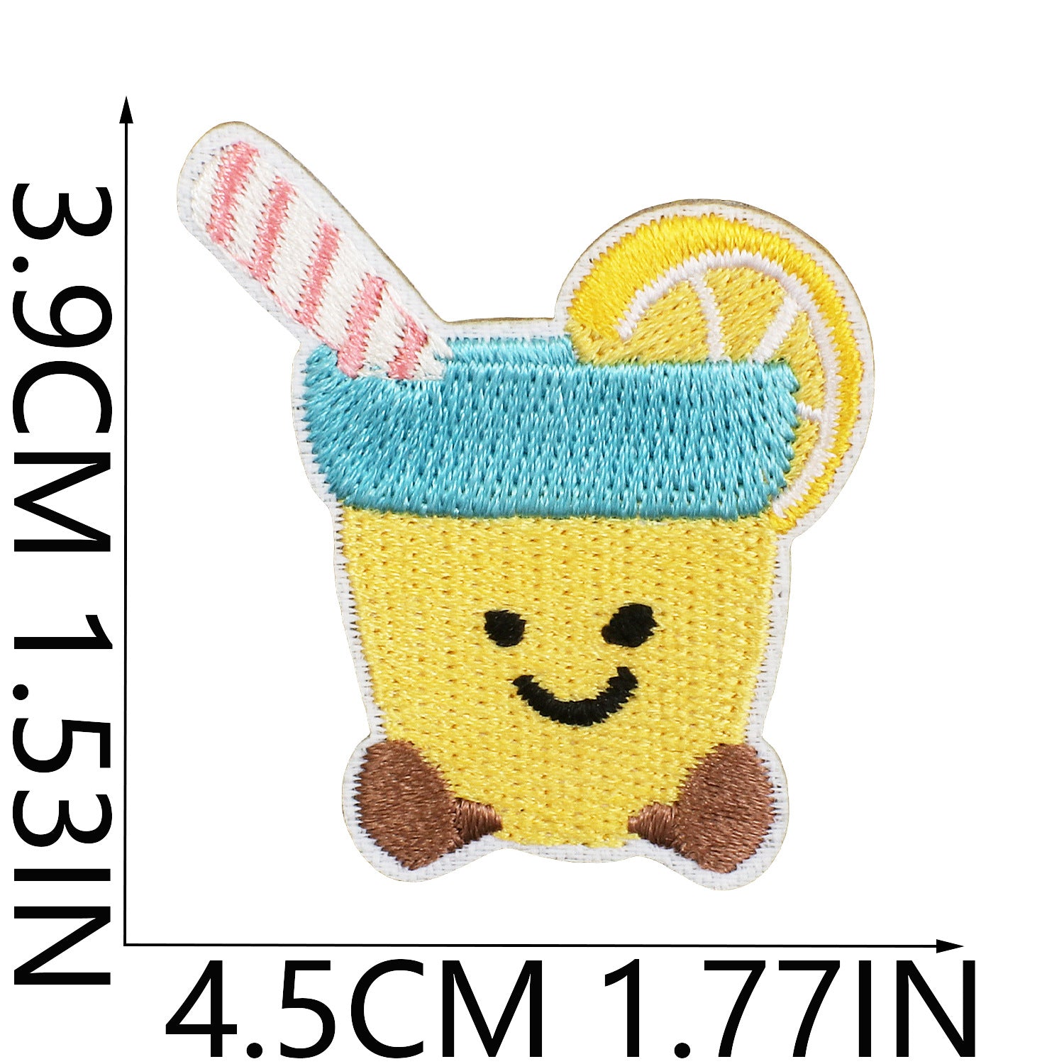 Wholesale Cute Dessert Embroider Cloth Stickers Star Biscuit Stickers Clothes Decoration