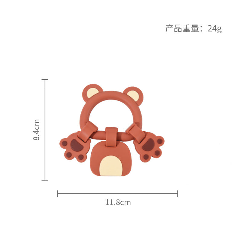 Wholesale Baby Bracelet Silicone Teething Stick Bear Rabbit Teether