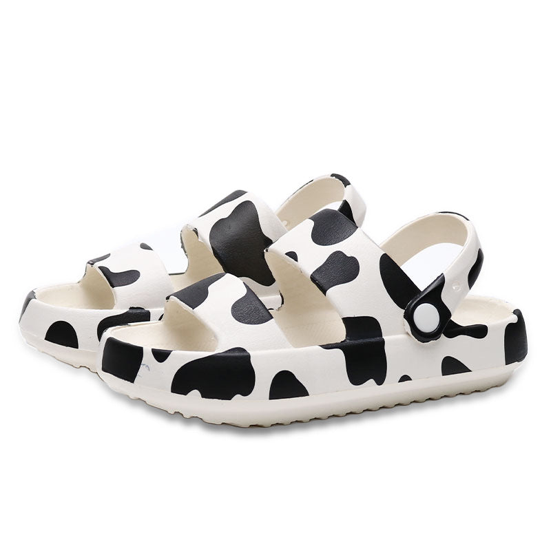 Wholesale Summer EVA Cow Platform Sandals