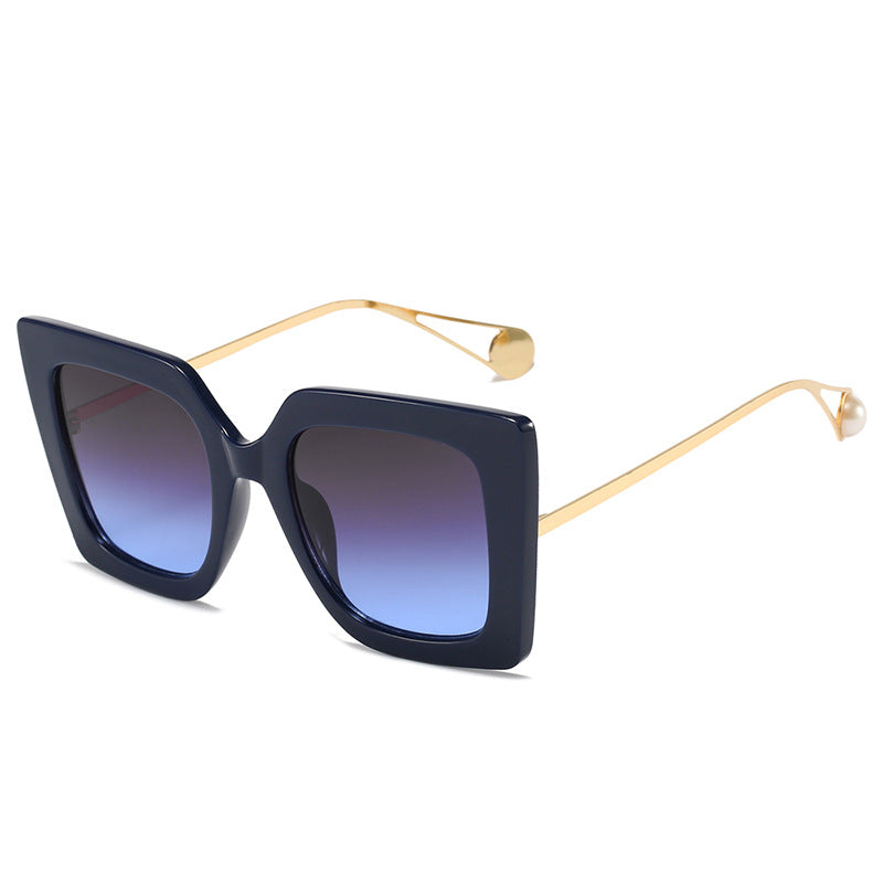 Wholesale Colorful Stylish Large Square Frame Sunglasses