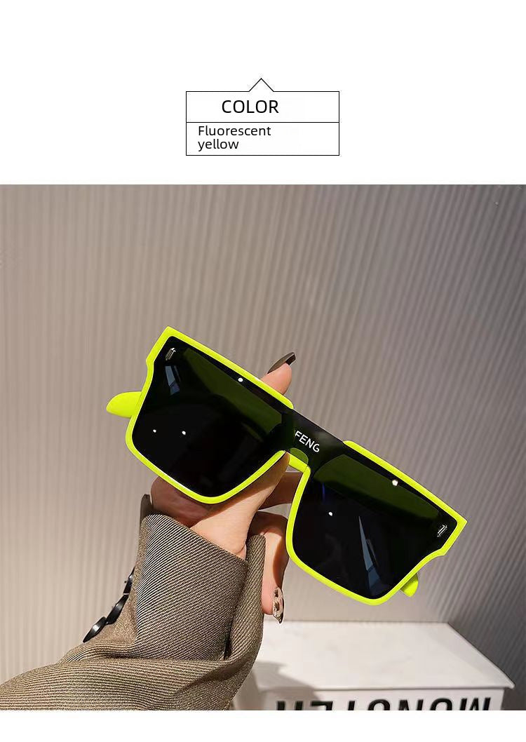 Wholesale Large frame UV protection sunglasses for men and women