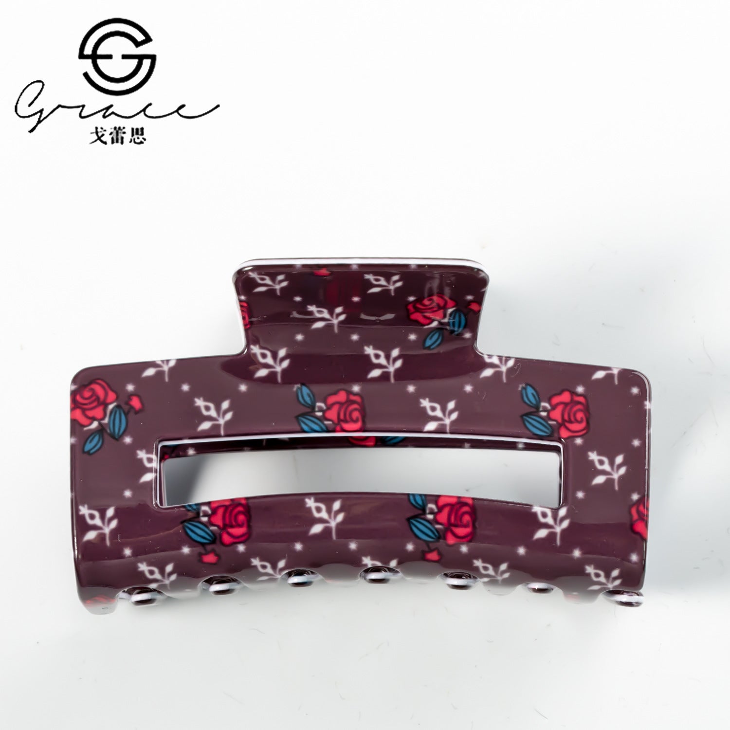 Wholesale Valentine's Day Square Hair Clips