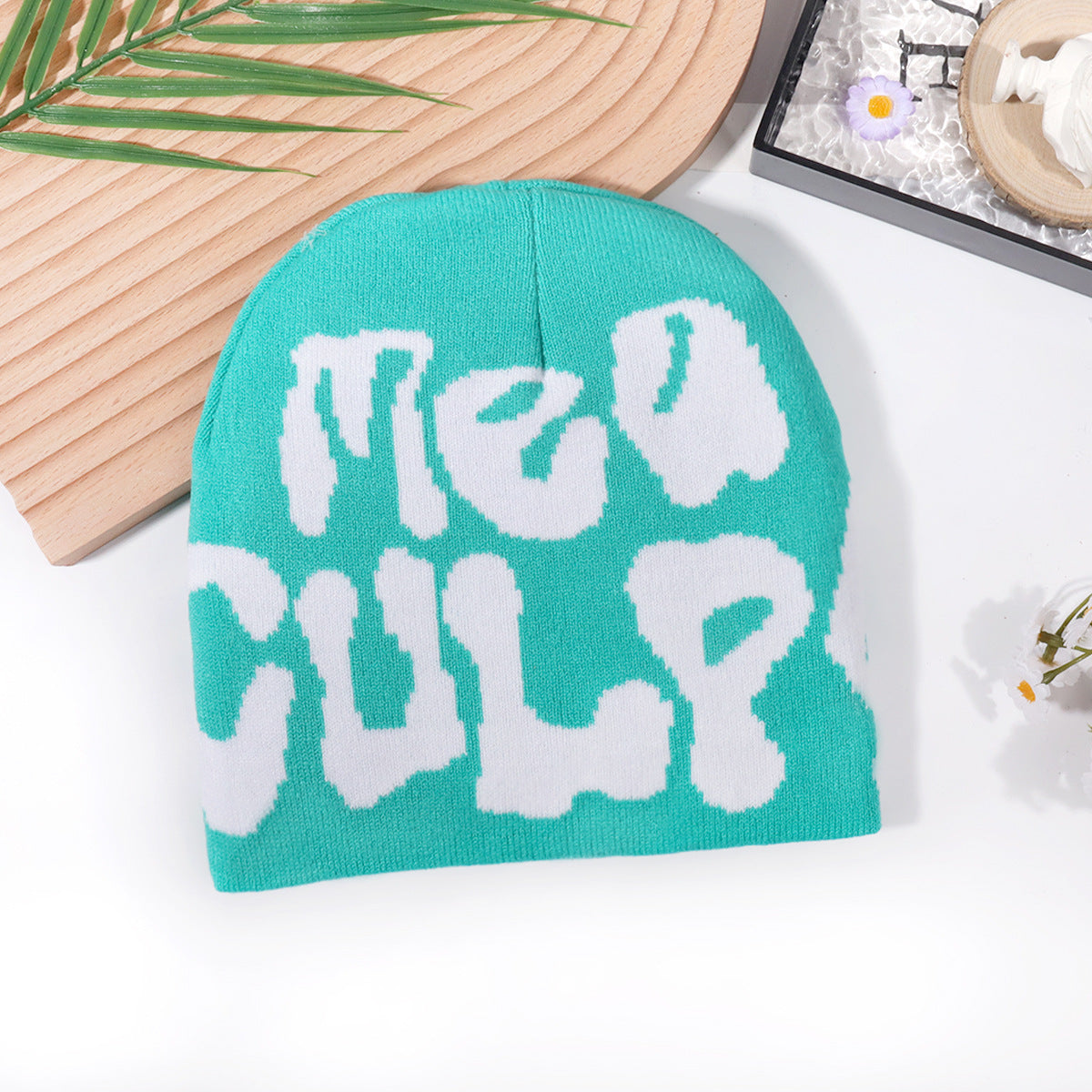 Wholesale Colorful letter jacquard knitted Winter Hat