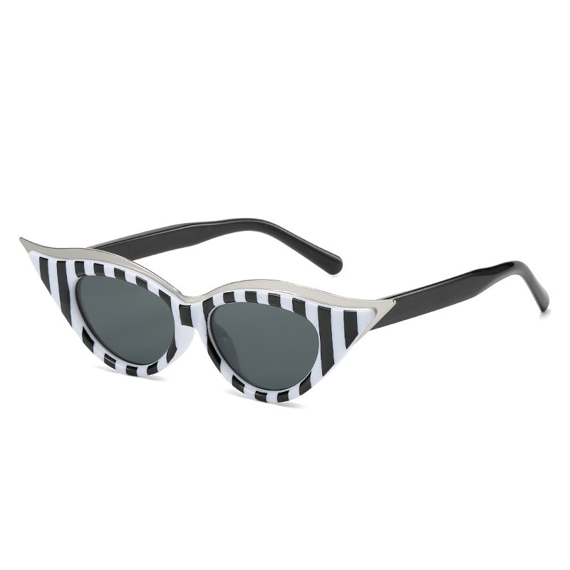 Wholesale Cat-eye Retro Fashion Metal Sunglasses