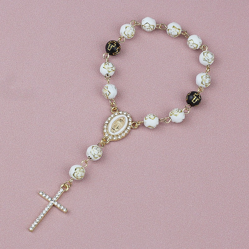 Wholesale Original Exquisite Niche High-end Rose Bead Prayer Bead Bracelet