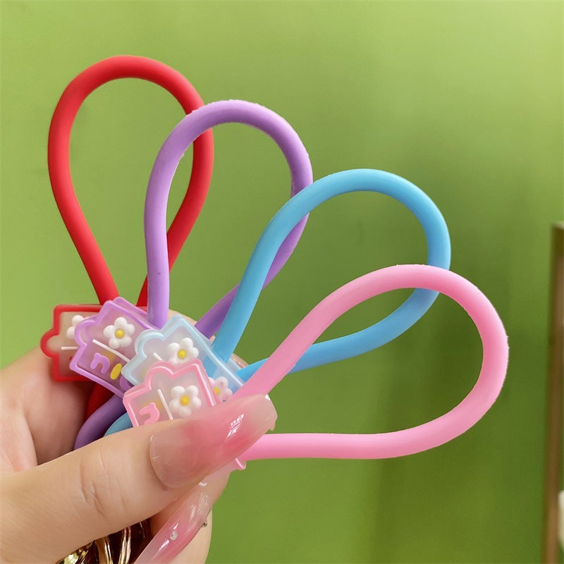 Wholesale Grape Milk Tea Acrylic Keychains