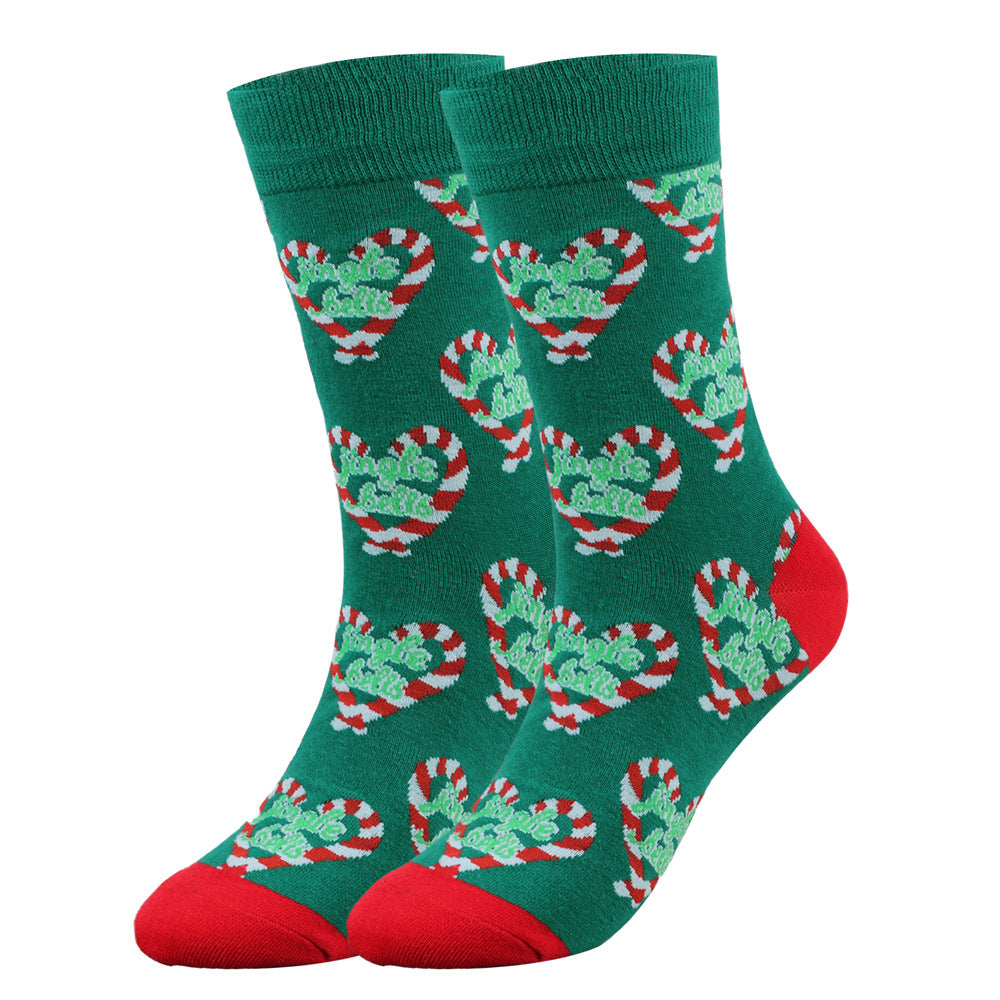 Wholesale New Christmas Men's Cotton Socks